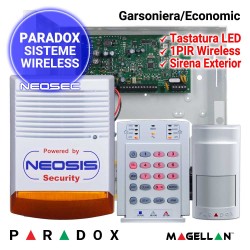 Sistem alarma radio pentru garsoniera - PARADOX Economic