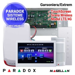Sistem alarma radio pentru garsoniere PARADOX Extrem