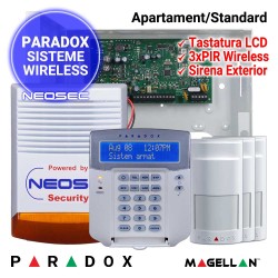 Sistem de alarma radio pentru apartamente - PARADOX Standard