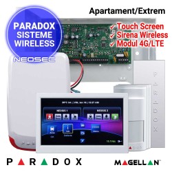 Sistem alarma radio pentru apartamente PARADOX Extrem
