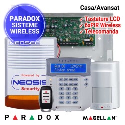 Sistem de alarma radio pentru case - PARADOX AVANSAT