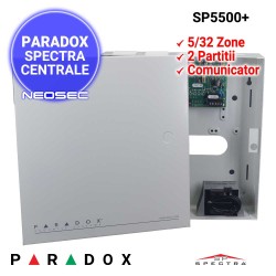 PARADOX SPECTRA SP5500+ - cutie si transformator incluse