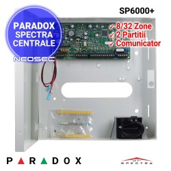 PARADOX SPECTRA SP6000+ - centrala alarma 8/32 zone