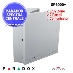 PARADOX SPECTRA SP6000+ - cutie metalica si transformator incluse