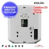 PARADOX Spectra K32LCD+ - capac spate, permite fixarea pe suport/perete