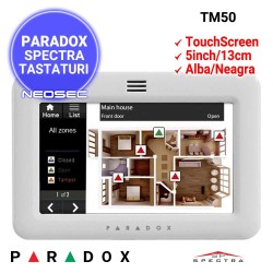 PARADOX Spectra TM50 - ecran tactil, rezolutie 480x272