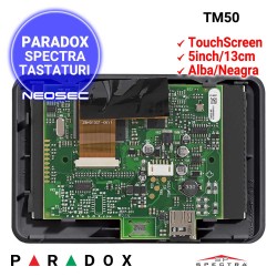 PARADOX Spectra TM50 - placa electronica, suport card microSD