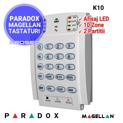 PARADOX Magellan K10 - 10LED-uri indicatoare stare sistem/partitii