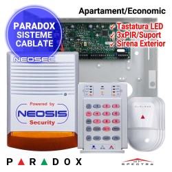 Sistem alarma pentru apartament - PARADOX Economic