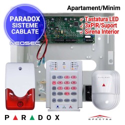 Sistem alarma pentru apartament - PARADOX Minim