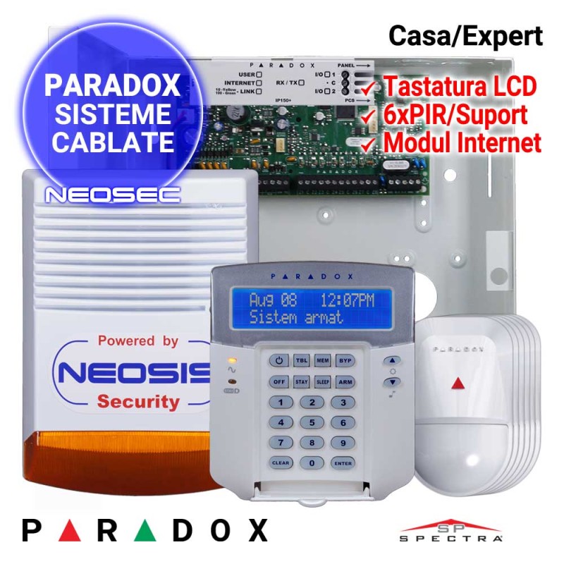 Sistem de alarma pentru casa - PARADOX Expert