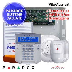 Sistem de alarma pentru vila - PARADOX Avansat