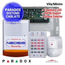 Sistem de alarma pentru vila - PARADOX Minim