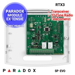 PARADOX RTX3 - placa de baza, 433MHz