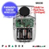 PARADOX SR230 - sirena radio include 3 baterii alcaline