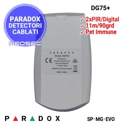 PARADOX DG75+ - detector certificat Grad 2 Securitate