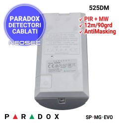 PARADOX 525DM - detector protejat la mascare