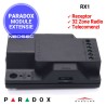 PARADOX RX1 - suporta 32 telecomenzi