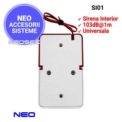 NEO-SI01 - sirena de interior, carcasa din plastic