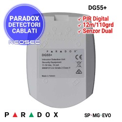 PARADOX DG55+ - detector de miscare, element dual
