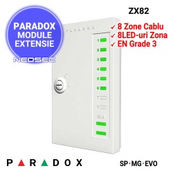 PARADOX ZX82 - modul extensie 8 zone, se livreaza in cutie plastic