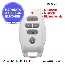 PARADOX Magellan REM25 - telecomanda bidirectionala, alba