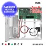 PARADOX PS45 - suporta un acumulator de 7Ah in cutie si unul optional de 22Ah (in cutie separata)
